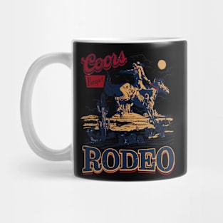 Coors Banquet Rodeo Cowboys Mug